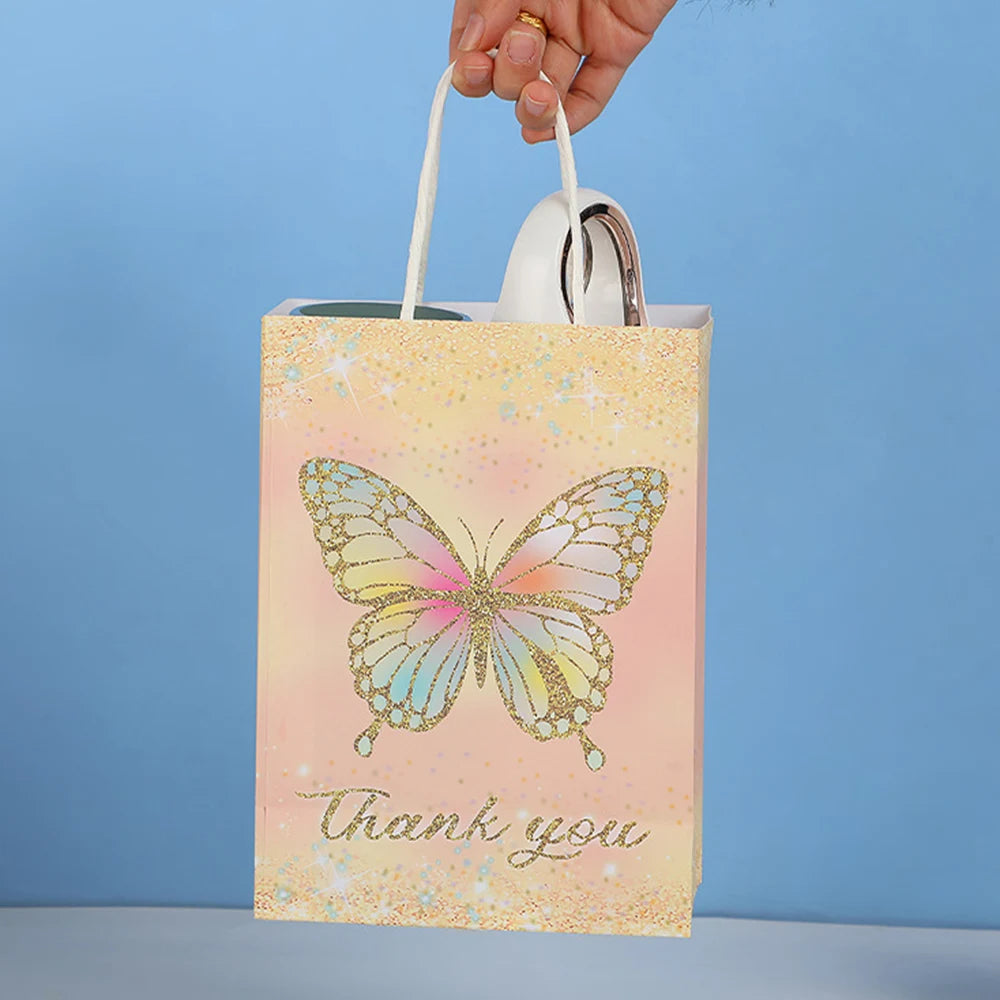 Party Gift Bags Hand-Held Kraft Paper Bag