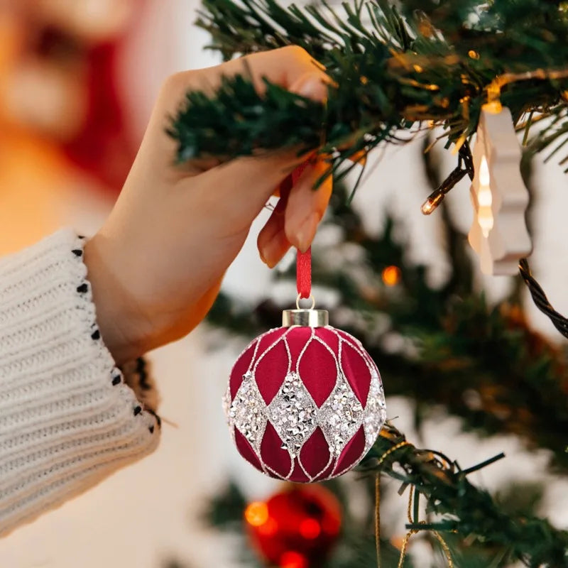 Palline di Natale decorative per l'albero, 12 pezzi.