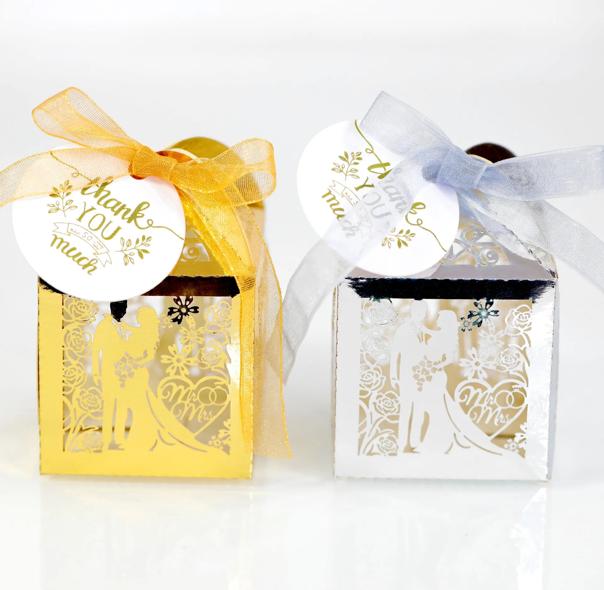 Candy Packaging Boxes for any Event Gift Box with Ribbons