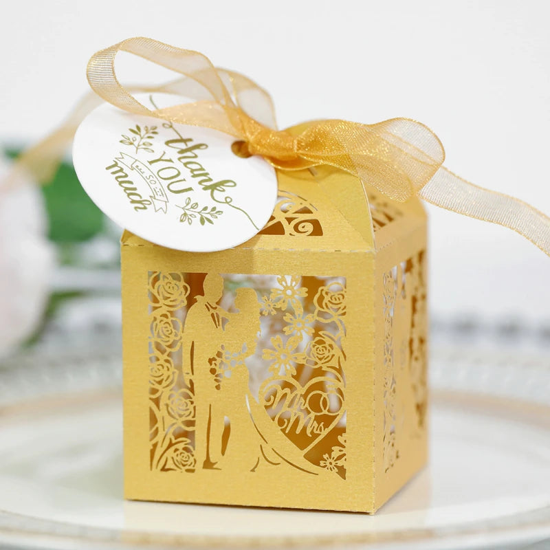 Candy Packaging Boxes for any Event Gift Box with Ribbons