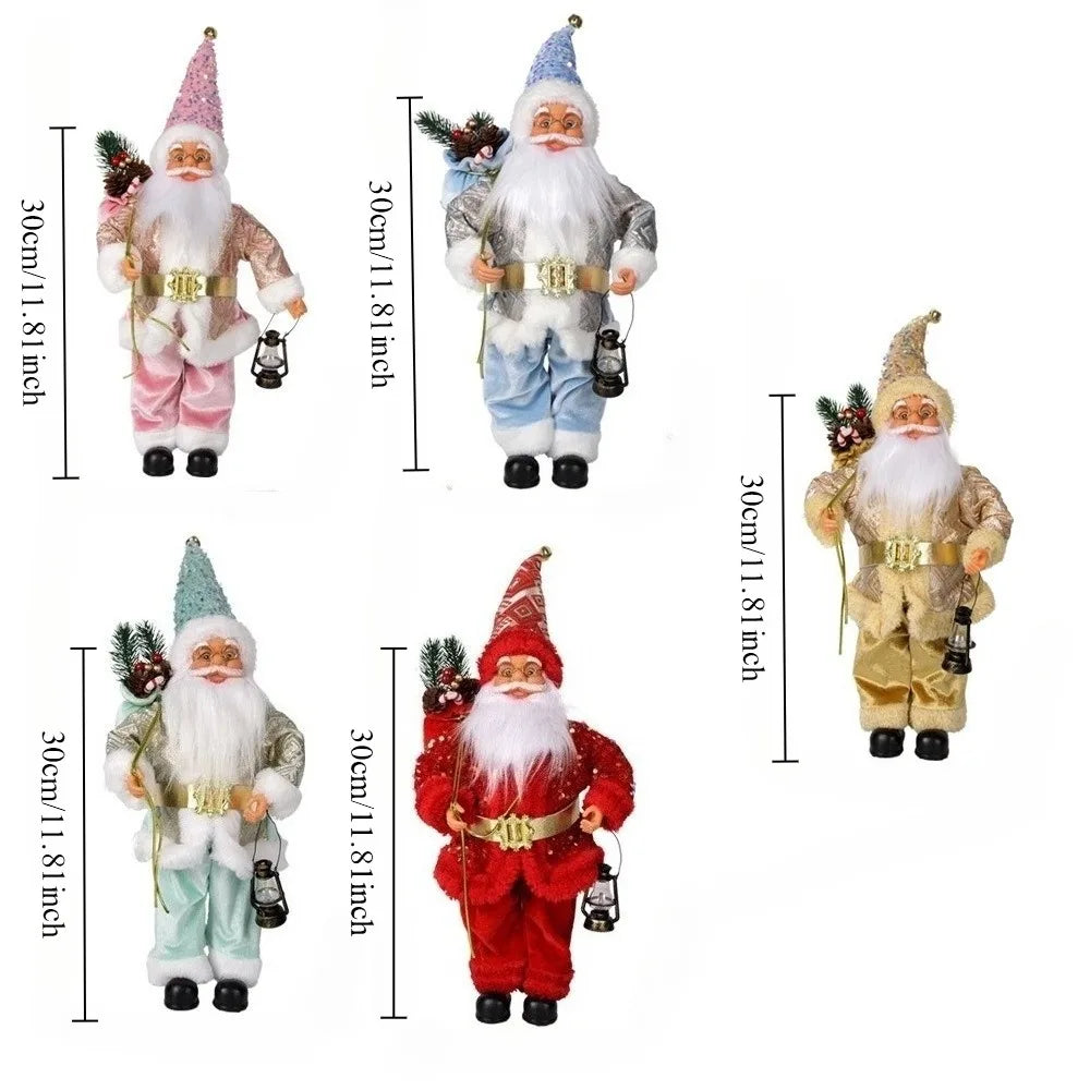 Santa Claus figurine, perfect Christmas gift, fantasy design, exquisite details.