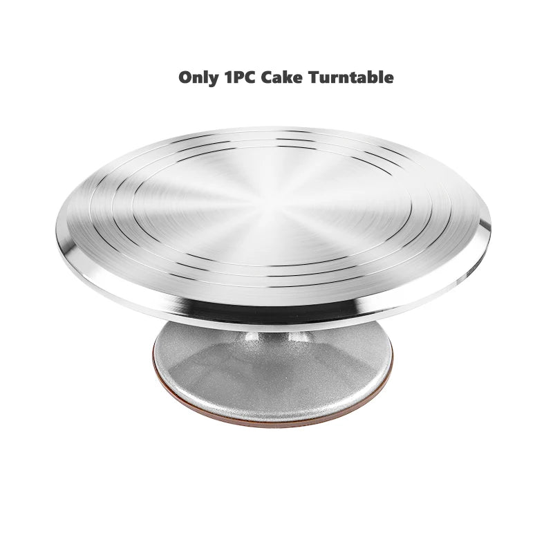 Turntable Stainless Steel - ideal for candle making or cake decorations.