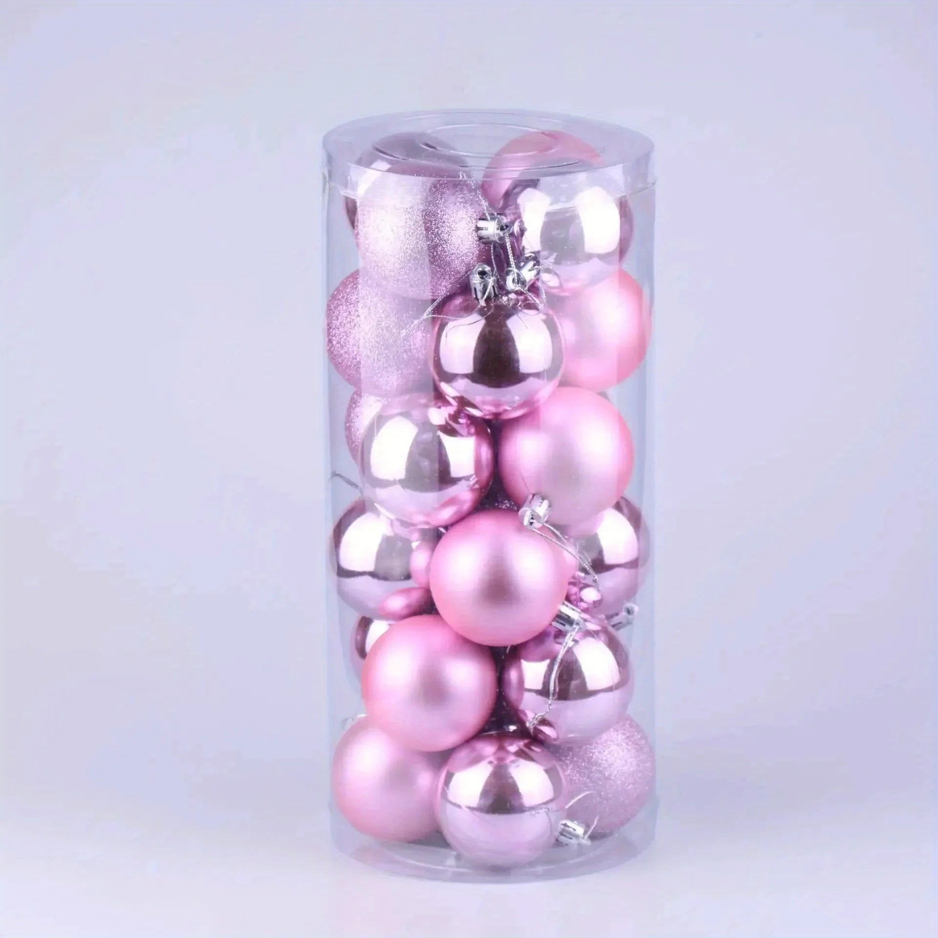 Palle di Natale festive da appendere all'albero.