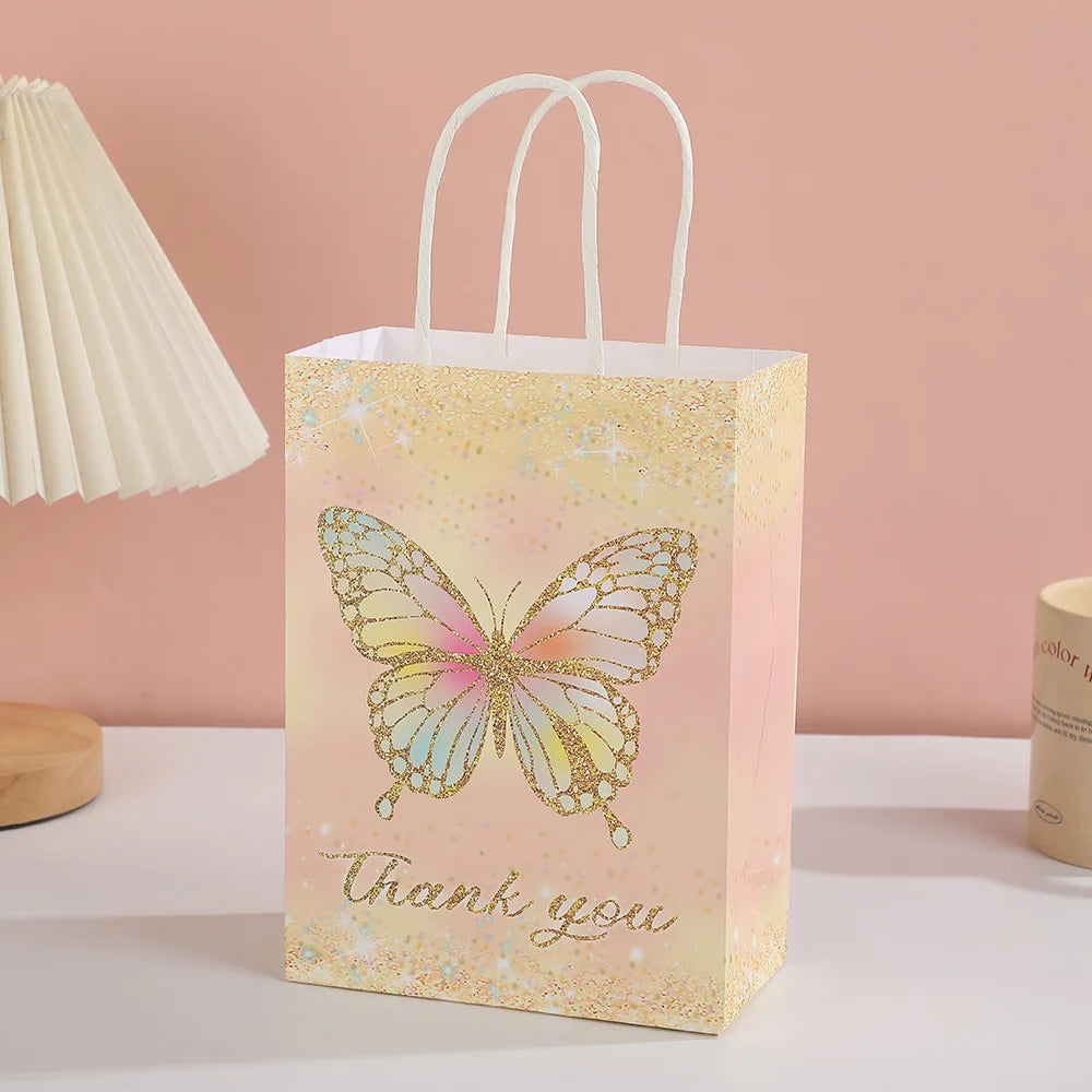 Party Gift Bags Hand-Held Kraft Paper Bag