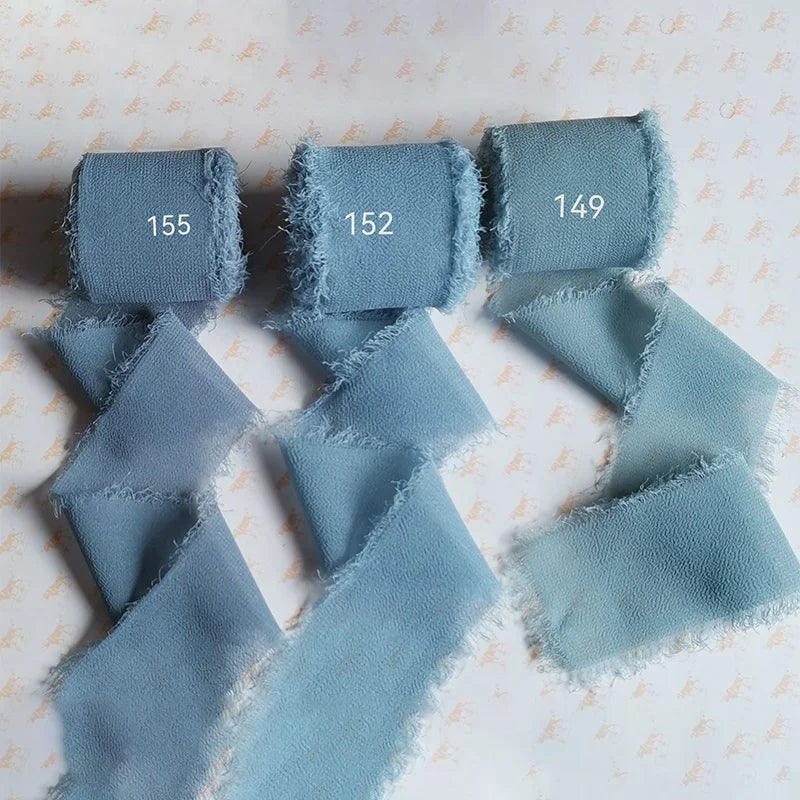 Cinta de encaje Cinta de gasa Cinta de seda Flores