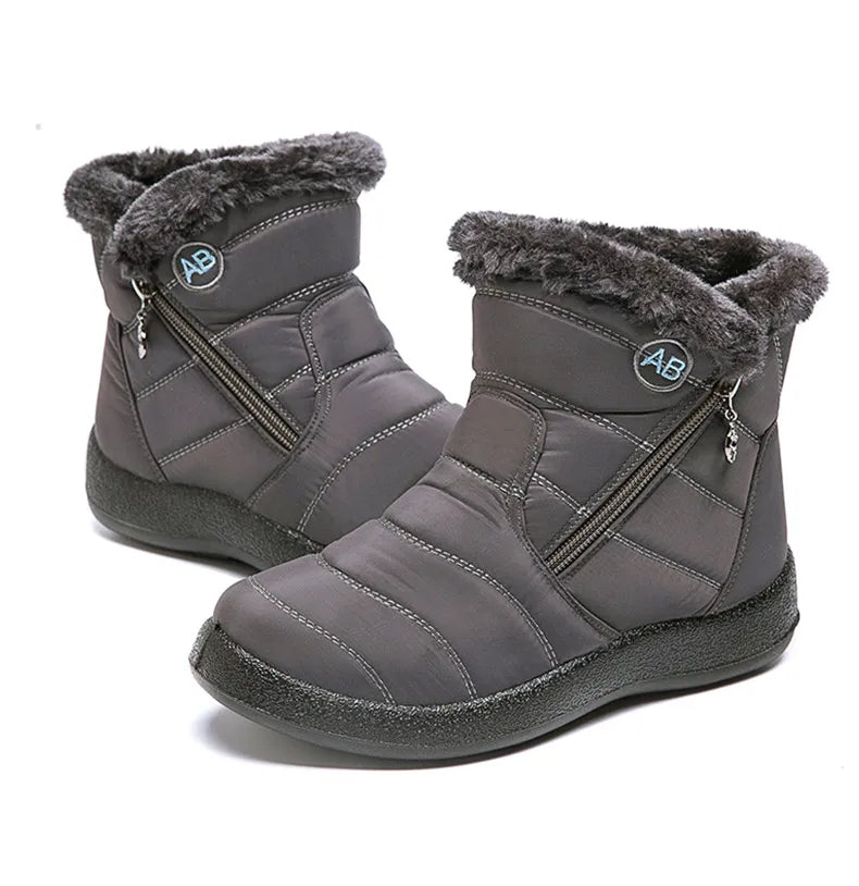 Women's Boots Women's Ankle Boots With Fur Winter