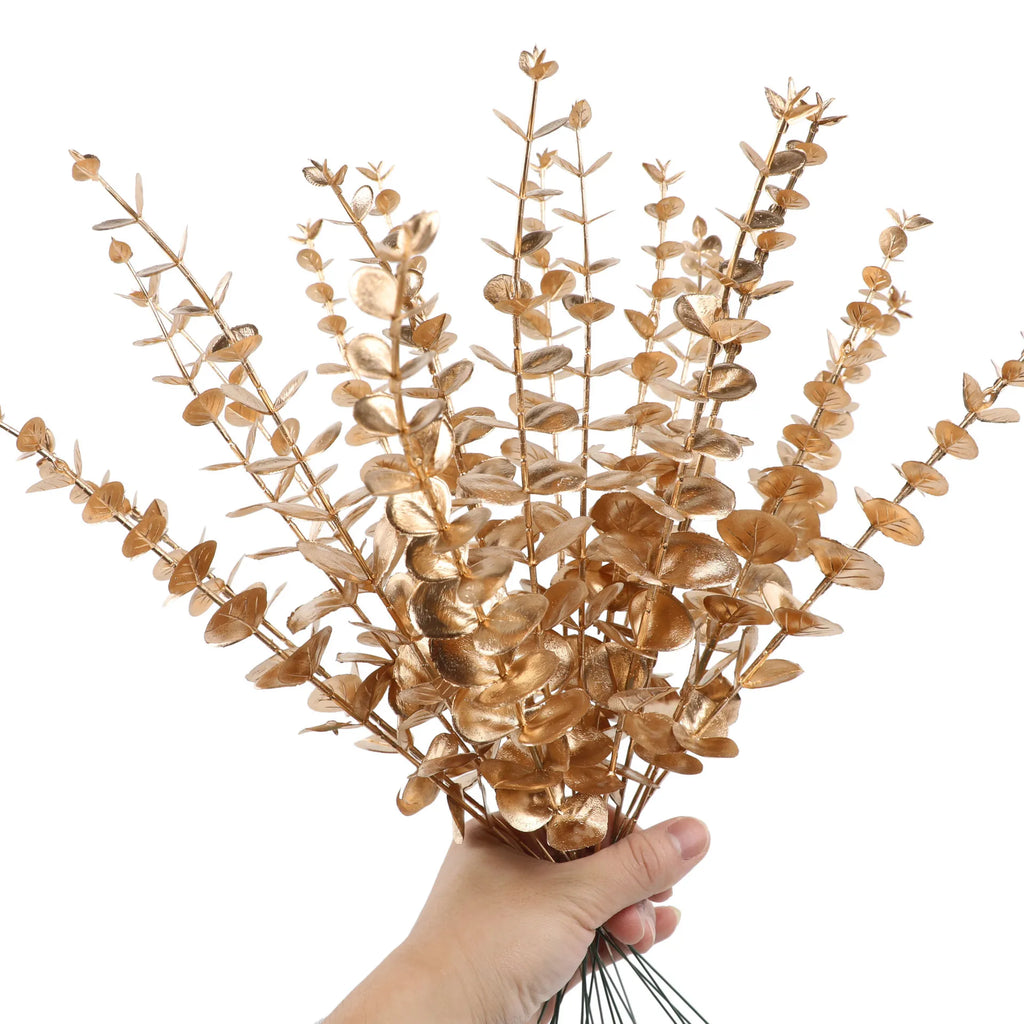 Pianta finta di eucalipto artificiale Silver Dollar Greenery.