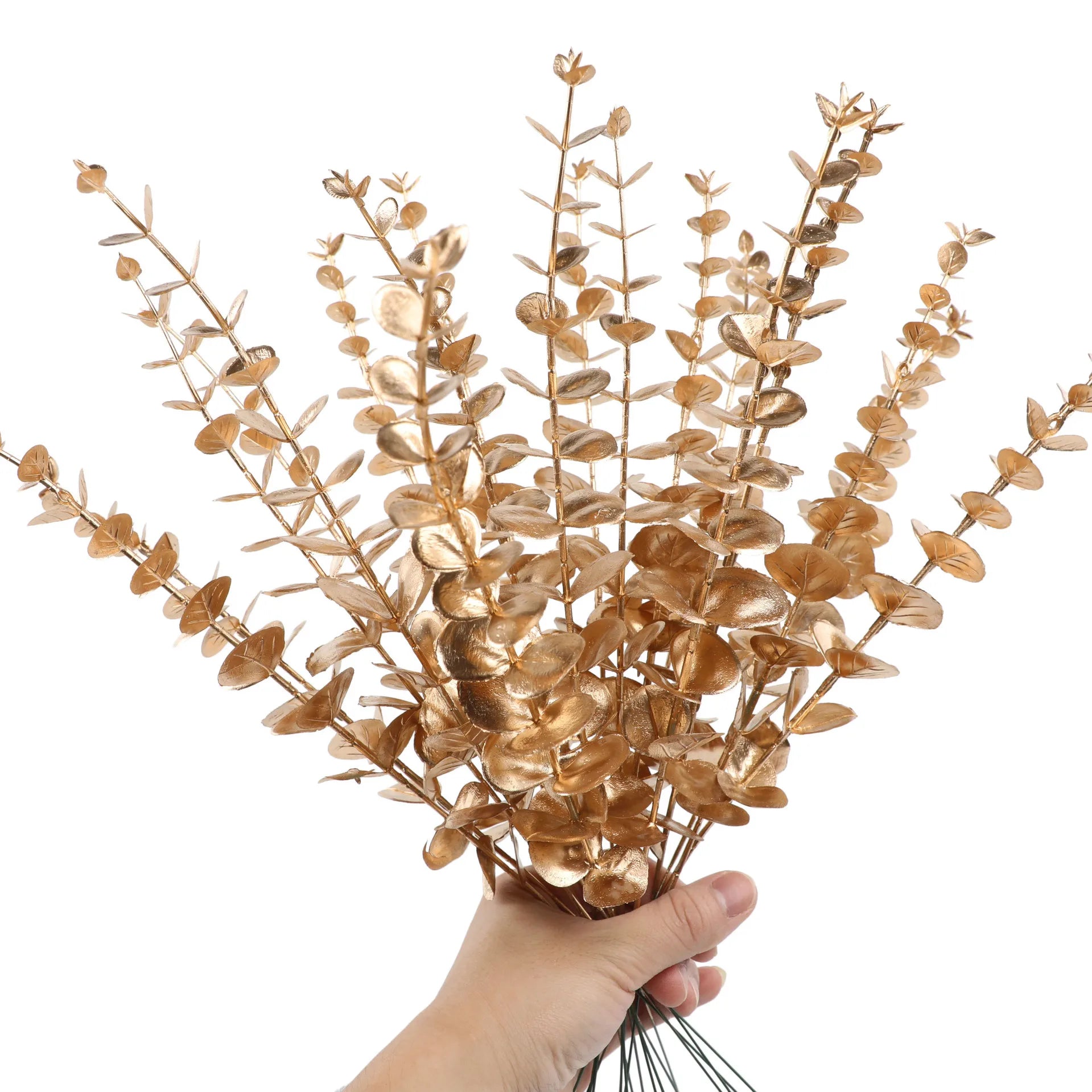 Pianta finta di eucalipto artificiale Silver Dollar Greenery.