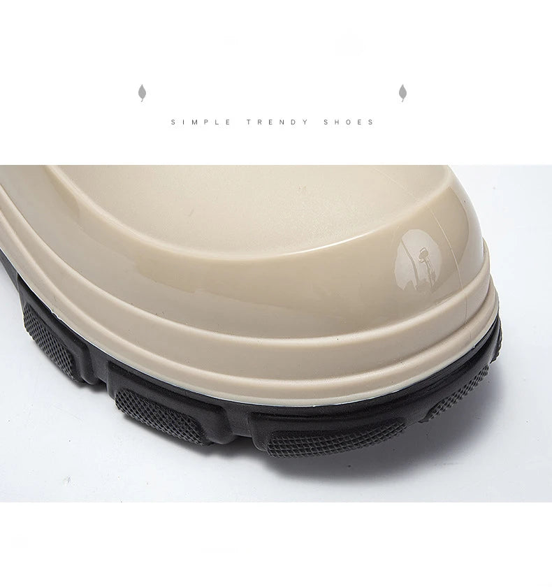 2025 Nuove scarpe da pioggia in gomma antiscivolo impermeabili da giardino per esterni