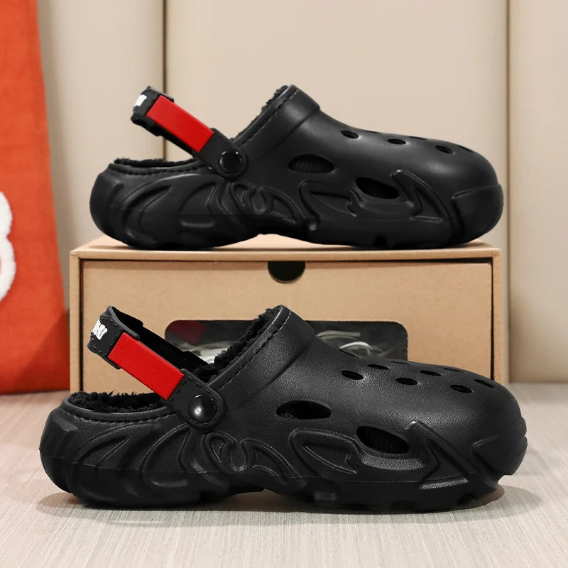 Winterliche Plüsch-Hausschuhe aus Fell – Warme, flauschige Hausschuhe