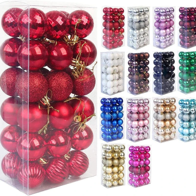 Palline di Natale 36 pezzi 3 cm Decorazione 2025 PREZZO ECCEZIONALE!