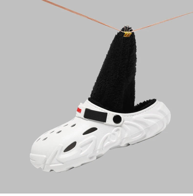 Winterliche Plüsch-Hausschuhe aus Fell – Warme, flauschige Hausschuhe