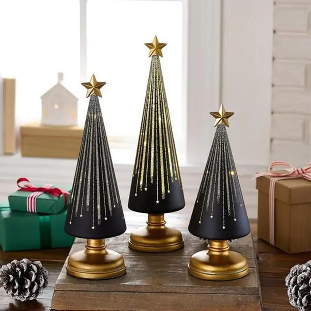 Adornos navideños, artesanía, regalo, decoración, resina, árbol de Navidad.