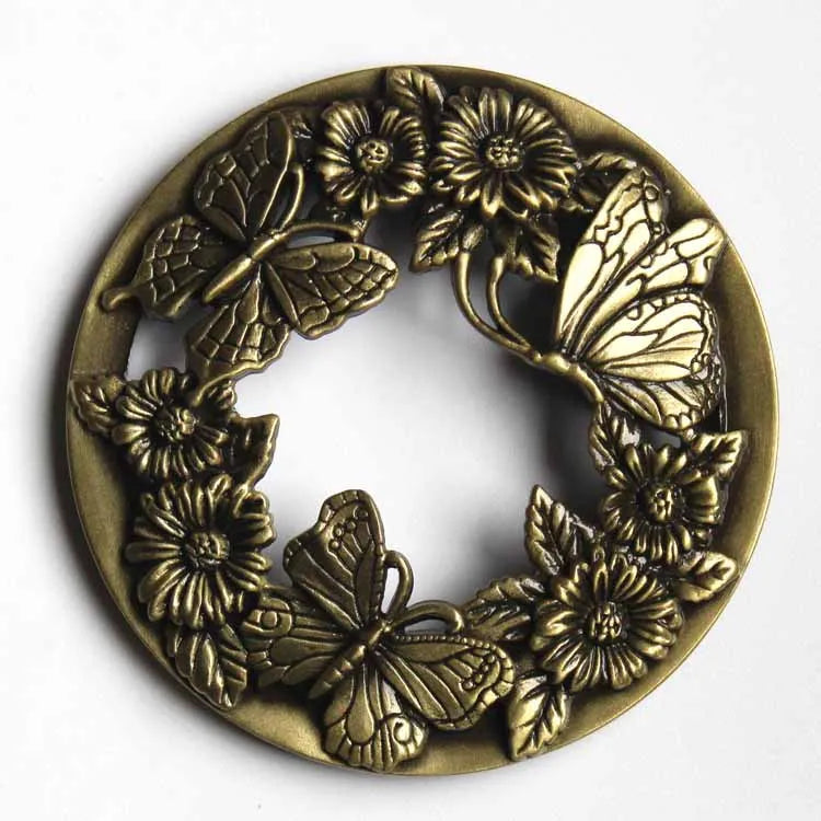 Candle Antique Butterfly Candle Shade Jar Lid Topper Silver/gold/bronze