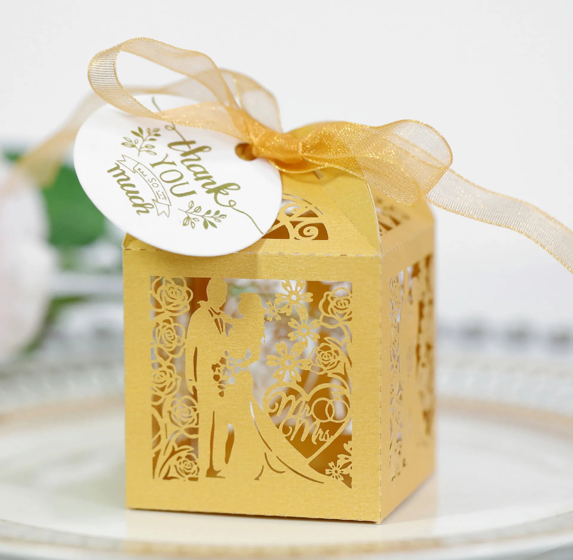 Candy Packaging Boxes for any Event Gift Box with Ribbons