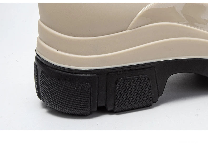 2025 Nuove scarpe da pioggia in gomma antiscivolo impermeabili da giardino per esterni