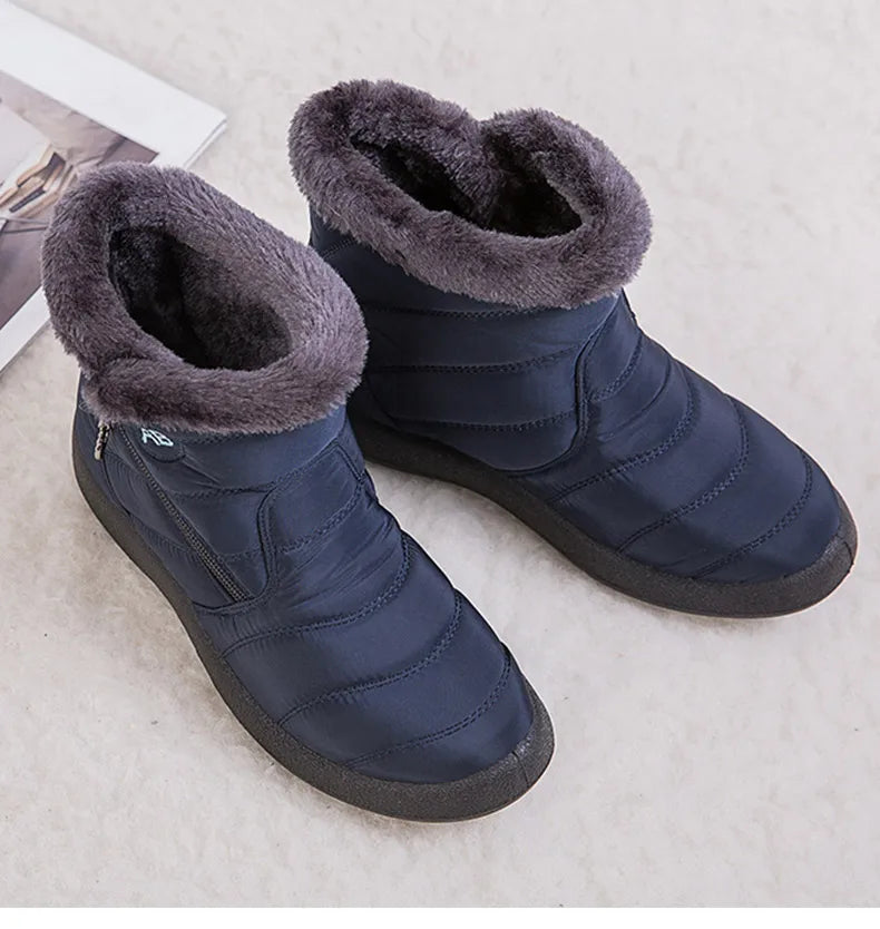 Women's Boots Women's Ankle Boots With Fur Winter