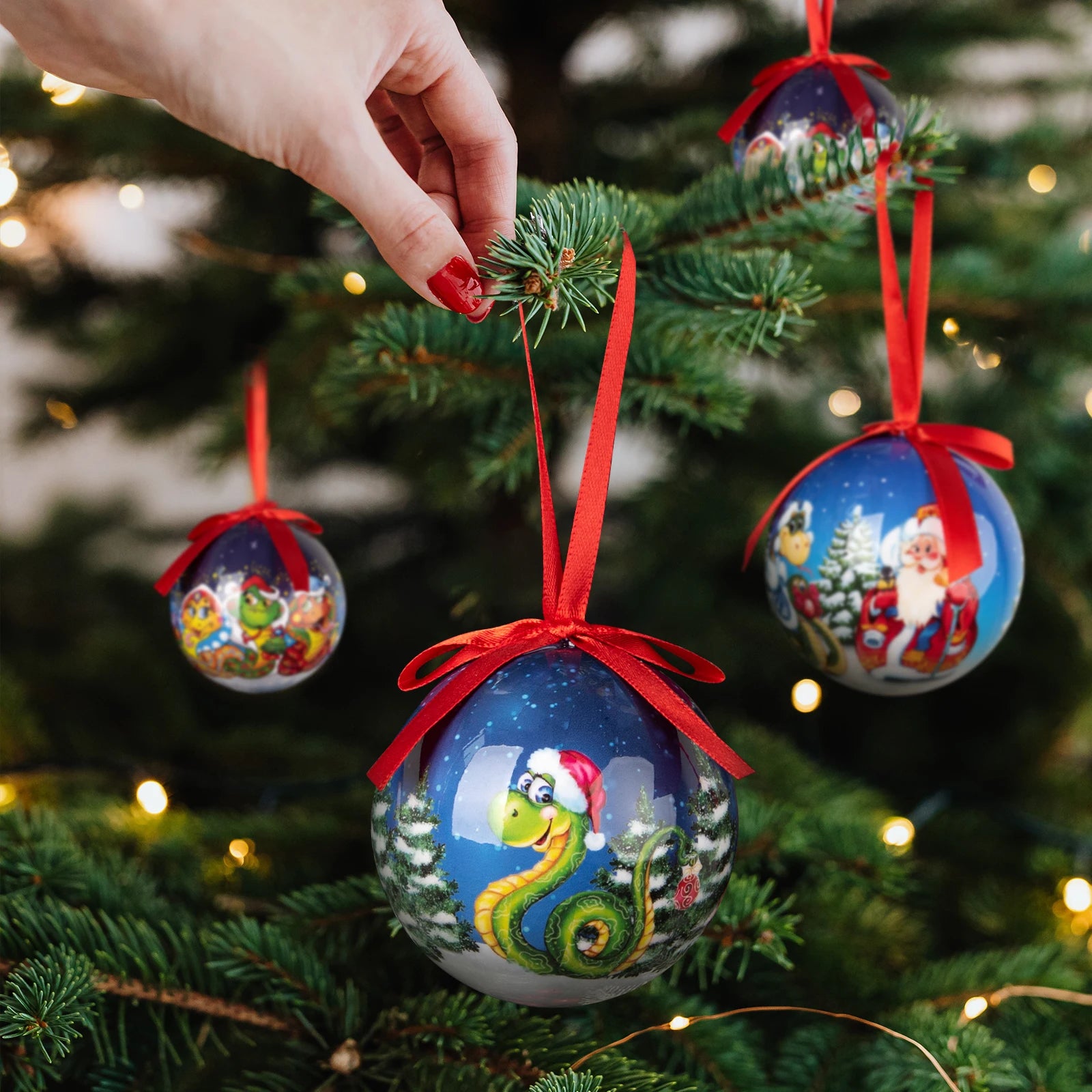 Bolas de Navidad, colgantes de Navidad, adornos para árbol, bolas multicolores, juego de decoraciones para fiestas en el hogar, Navidad, bolas de decoración navideña