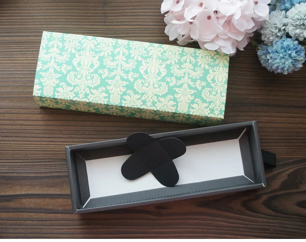 Elegant Blue Yellow Flower Pattern 3 Size 10 Set Gifts Packing