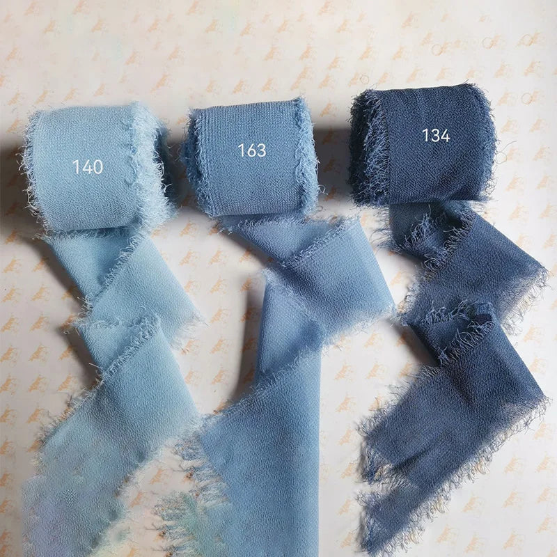 Cinta de encaje Cinta de gasa Cinta de seda Flores