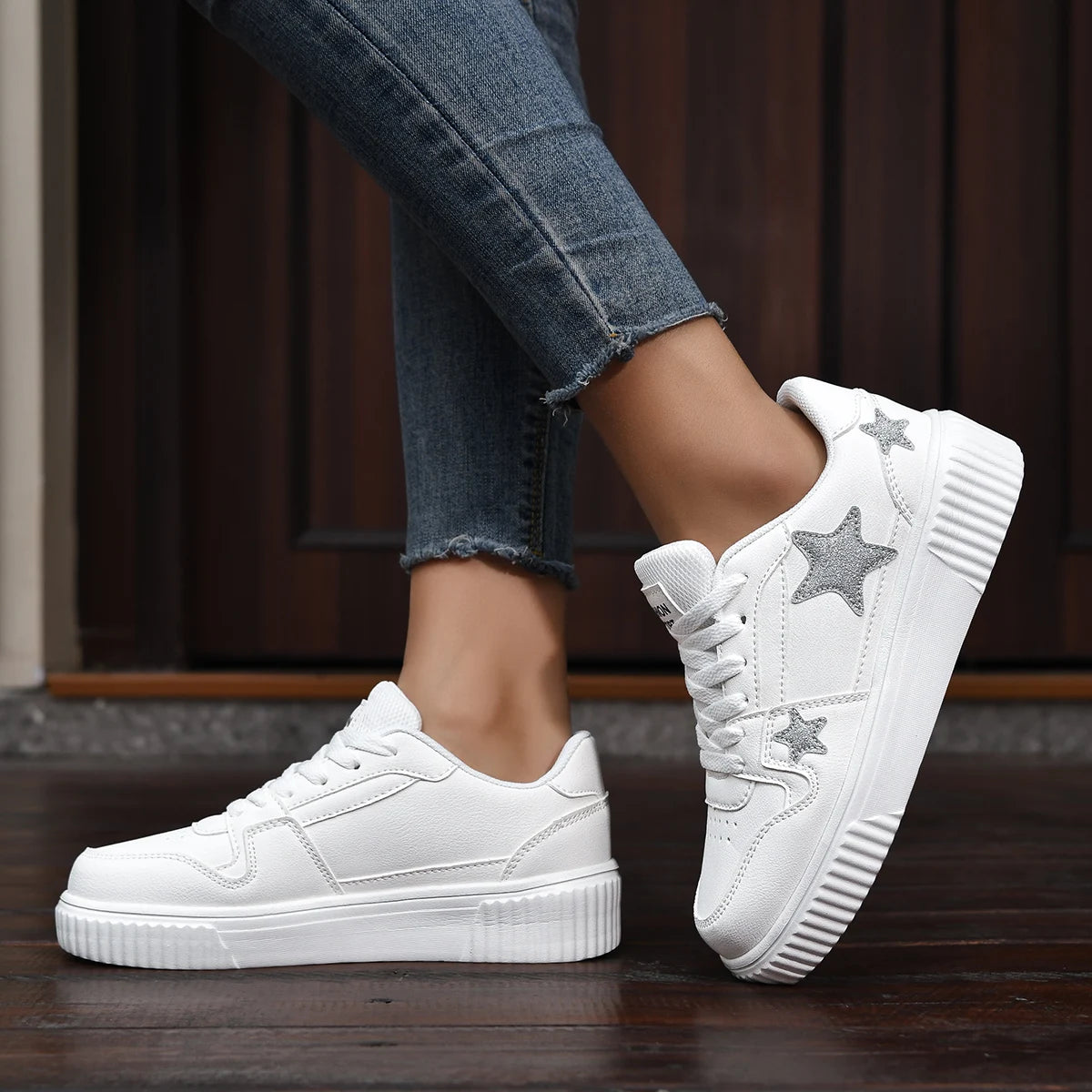 Sneakers da donna casual sportive traspiranti eleganti