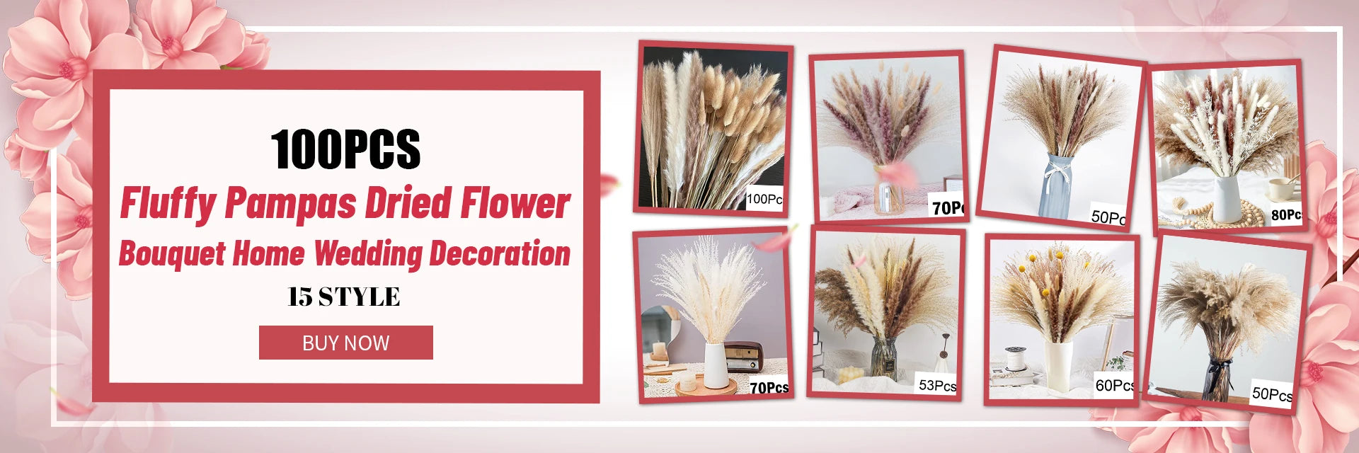 Fiori artificiali di Gypsophila al tatto reale, decorazione