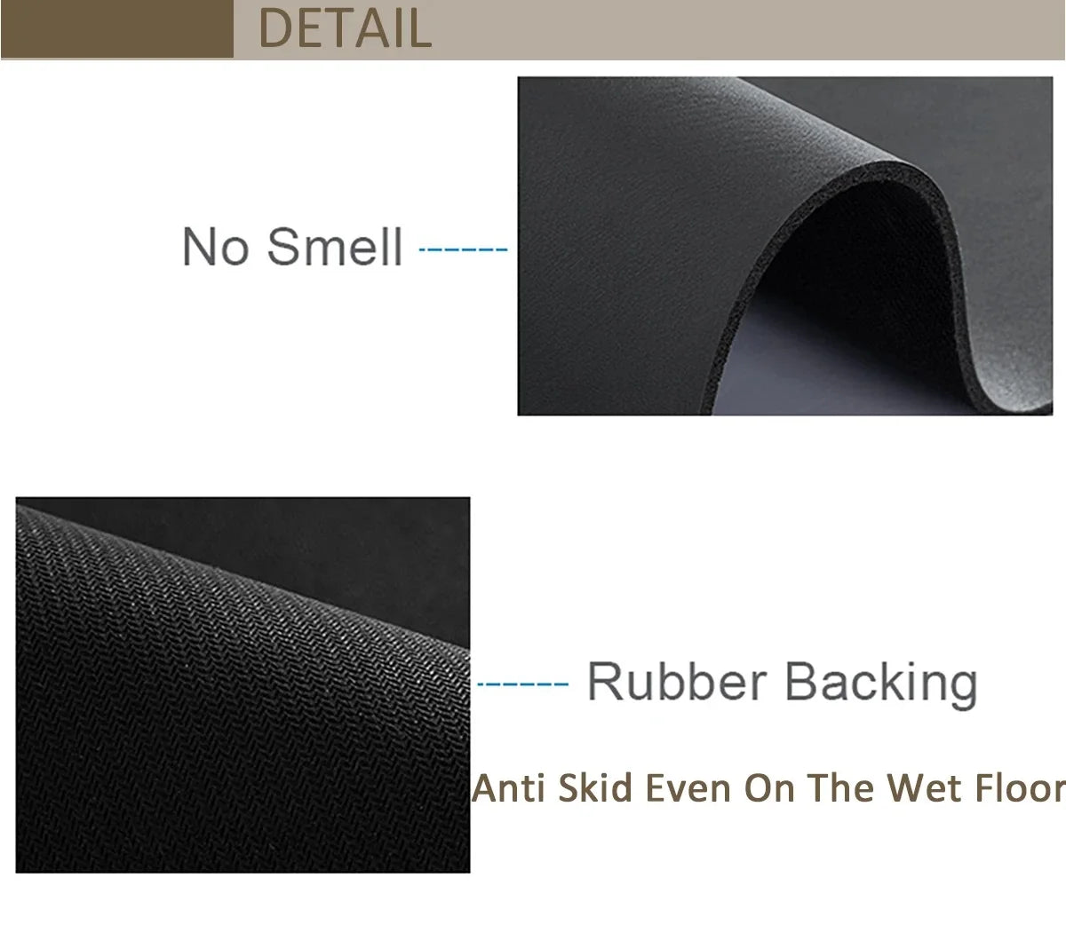 Grande tappetino assorbente da cucina con foglie autunnali, tappetino per asciugare i piatti