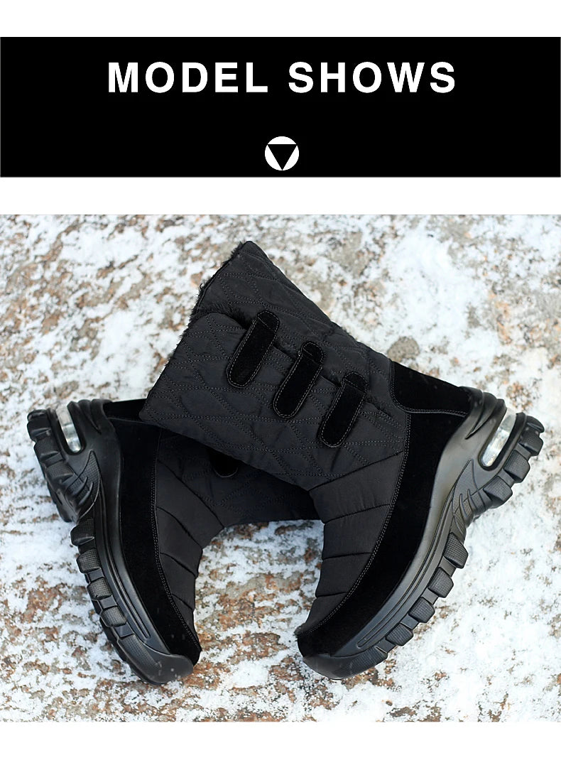 Stivali da neve invernali impermeabili antiscivolo da donna