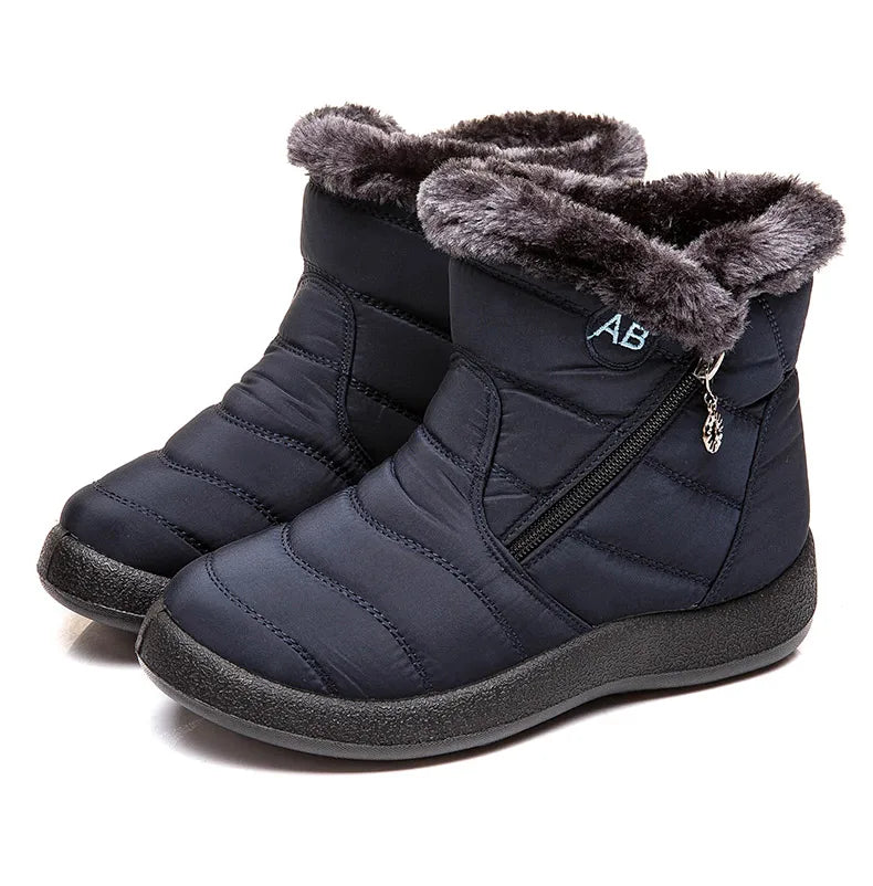Women's Boots Women's Ankle Boots With Fur Winter