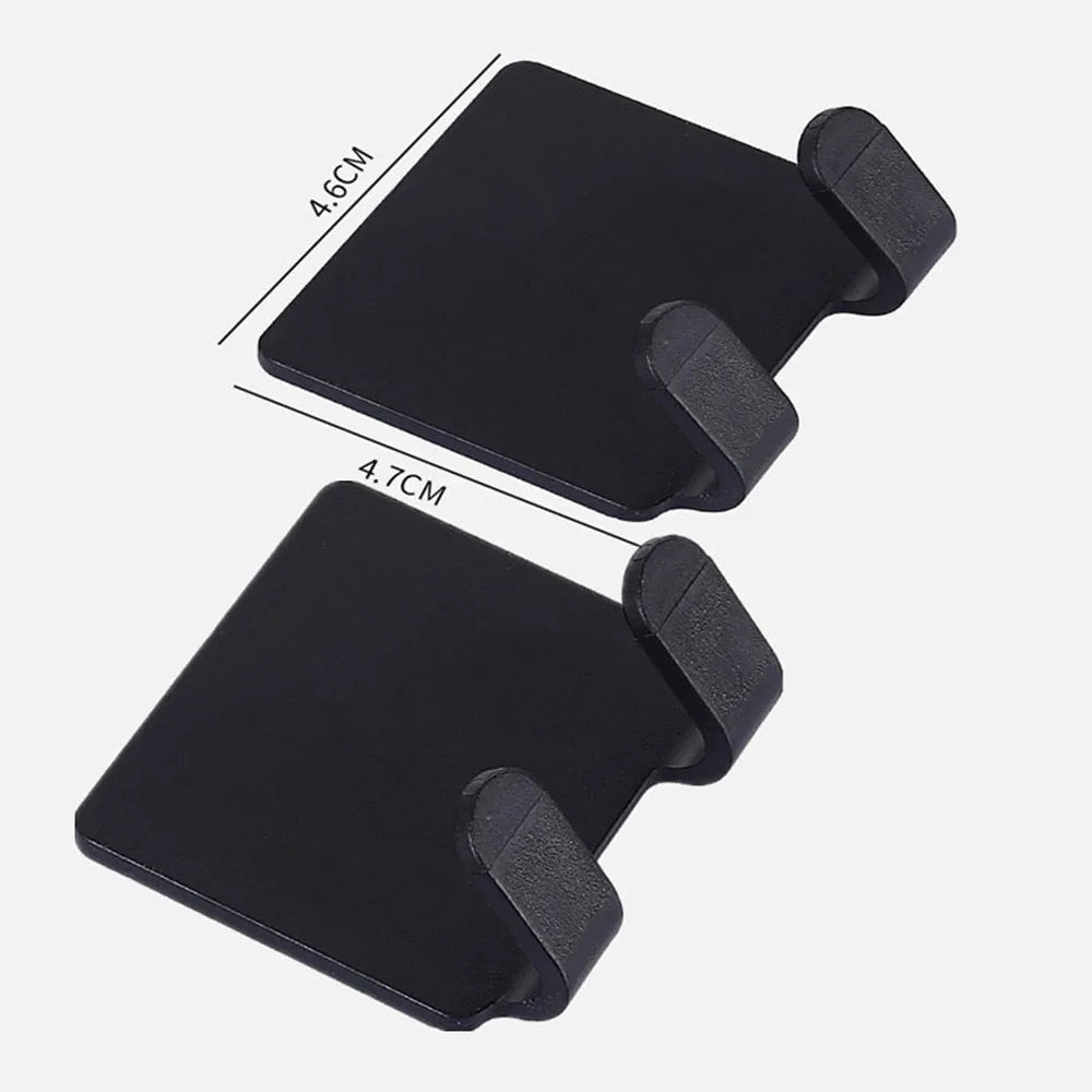 Supporto da parete per bagno, per gancio doccia, confezione da 2/4, adesivo