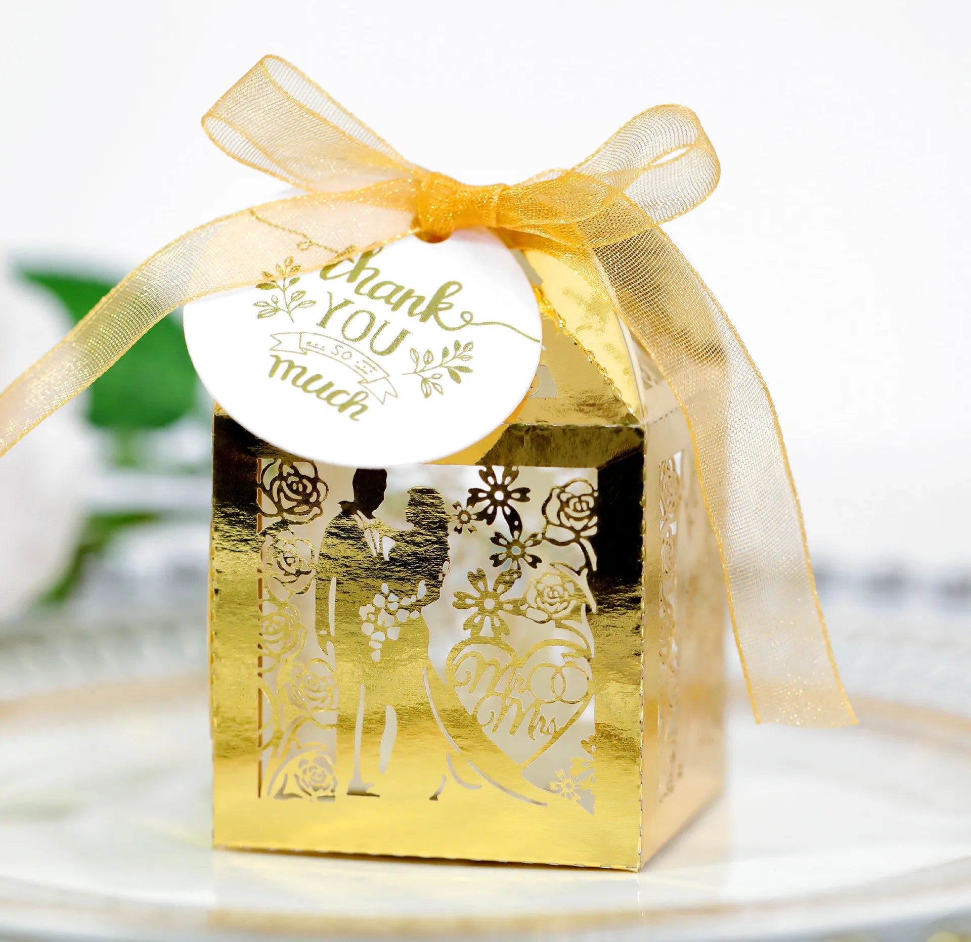 Candy Packaging Boxes for any Event Gift Box with Ribbons