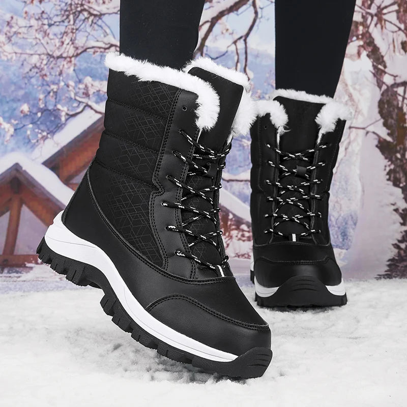 ****SALE**** - Women's cotton plus velvet non-slip winter snow boots