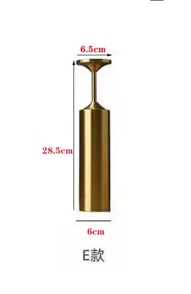 European Style Retro Metal Candelabra Candle Holder