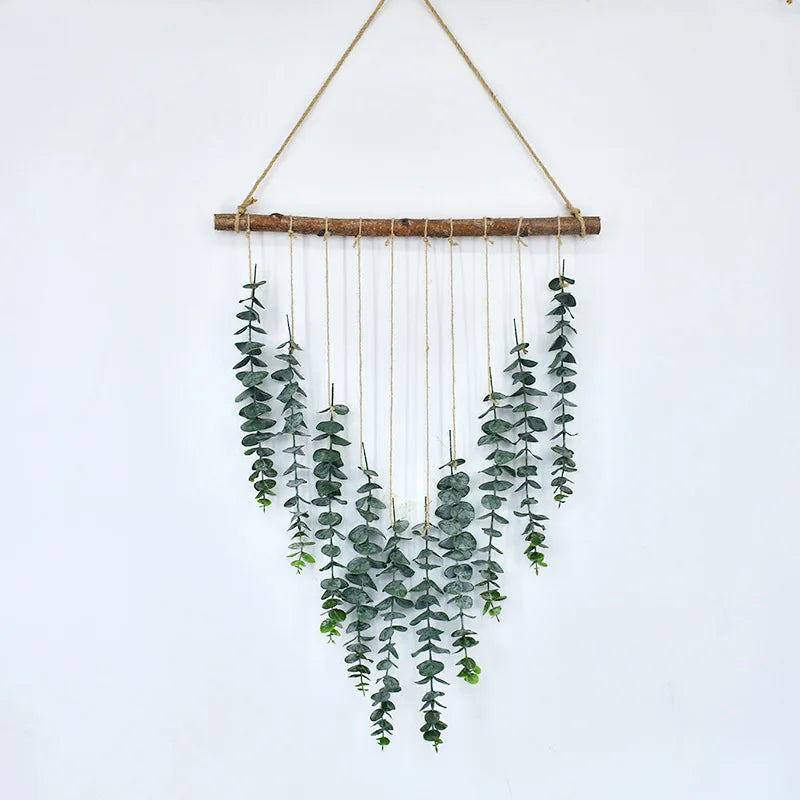 Pianta finta di eucalipto artificiale Silver Dollar Greenery.