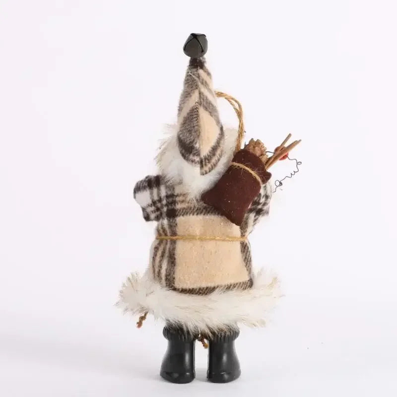 Adornos colgantes para árbol de Navidad con muñeco de Papá Noel