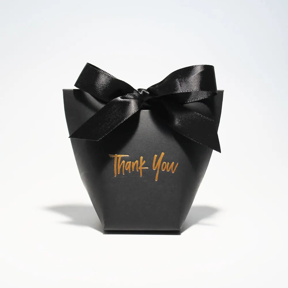 Charming Candy Present Boxes 'Thank You' Comes with Ribbon