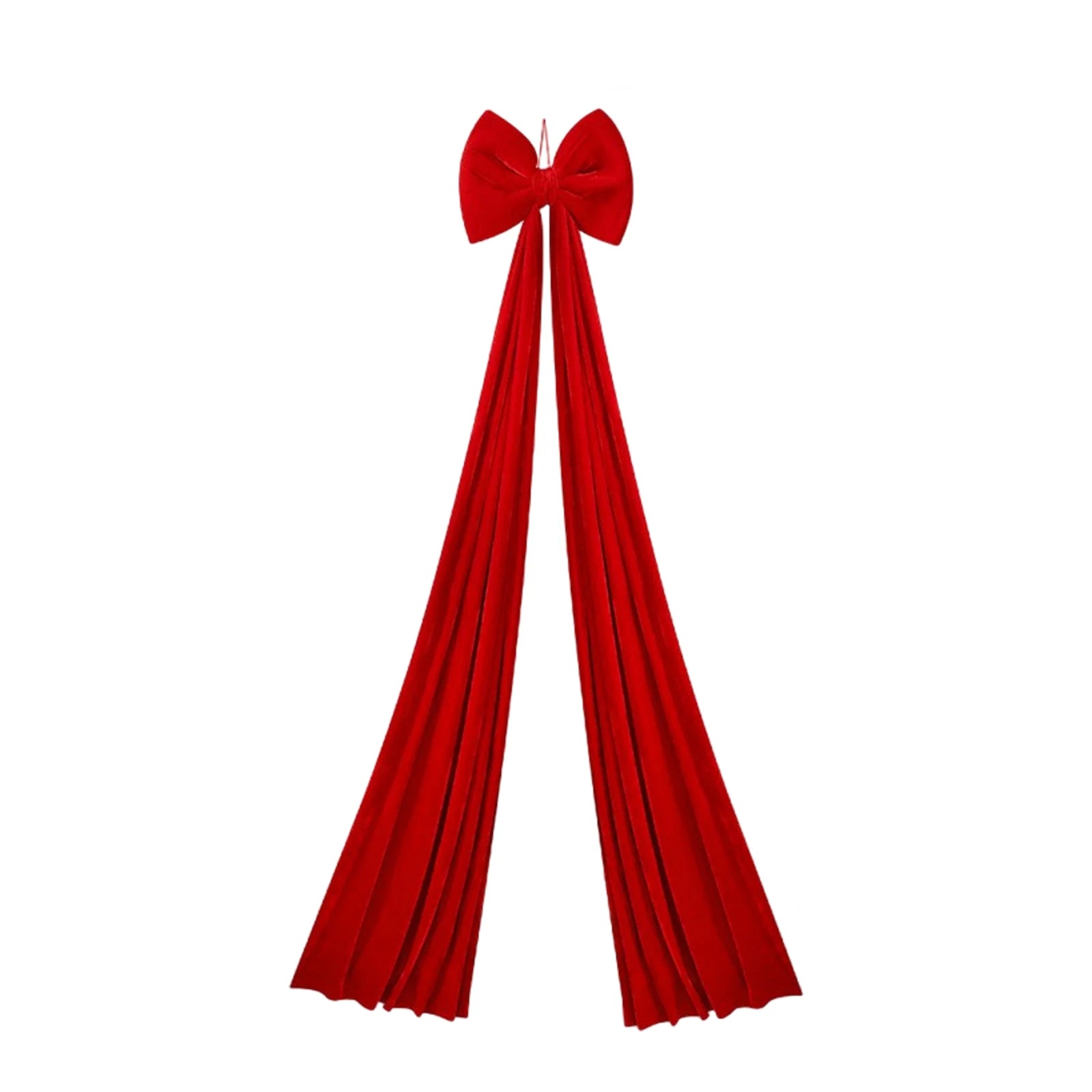 Fiocco di Natale grande per la decorazione dell'albero.