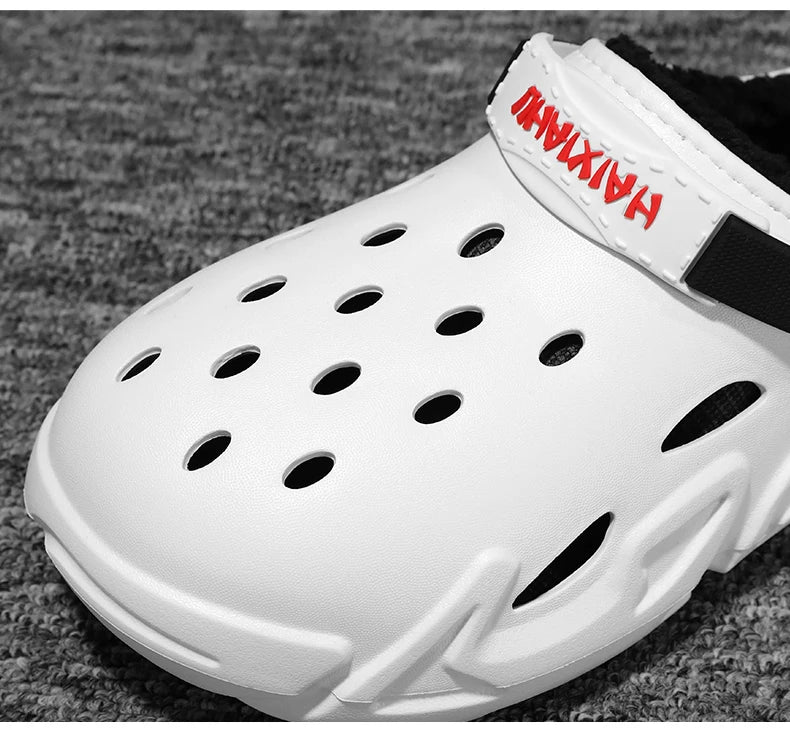 Winterliche Plüsch-Hausschuhe aus Fell – Warme, flauschige Hausschuhe