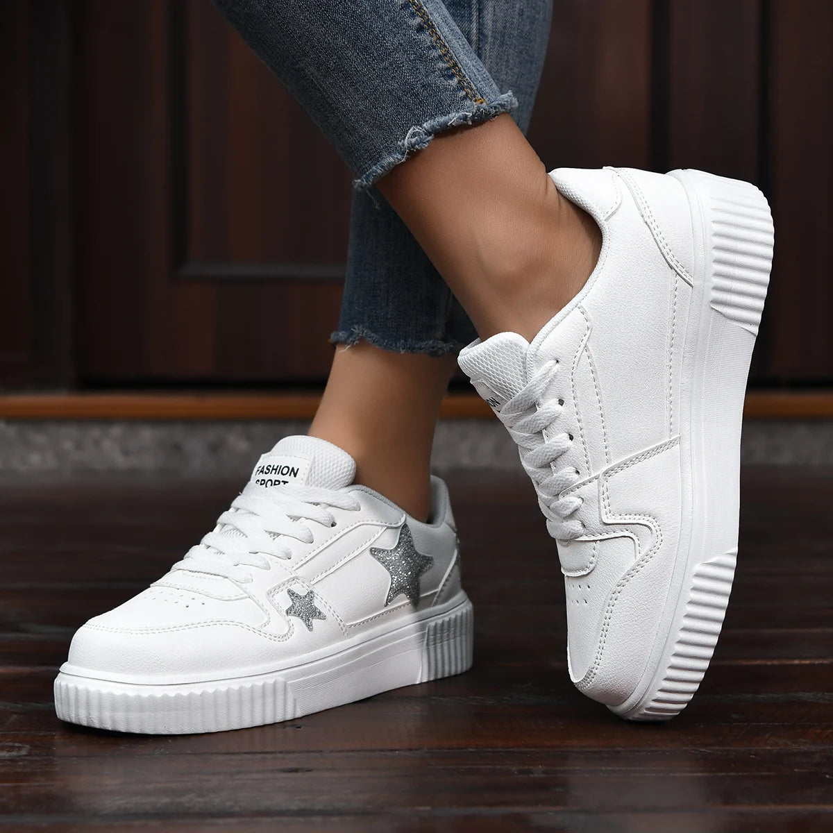 Sneakers da donna casual sportive traspiranti eleganti