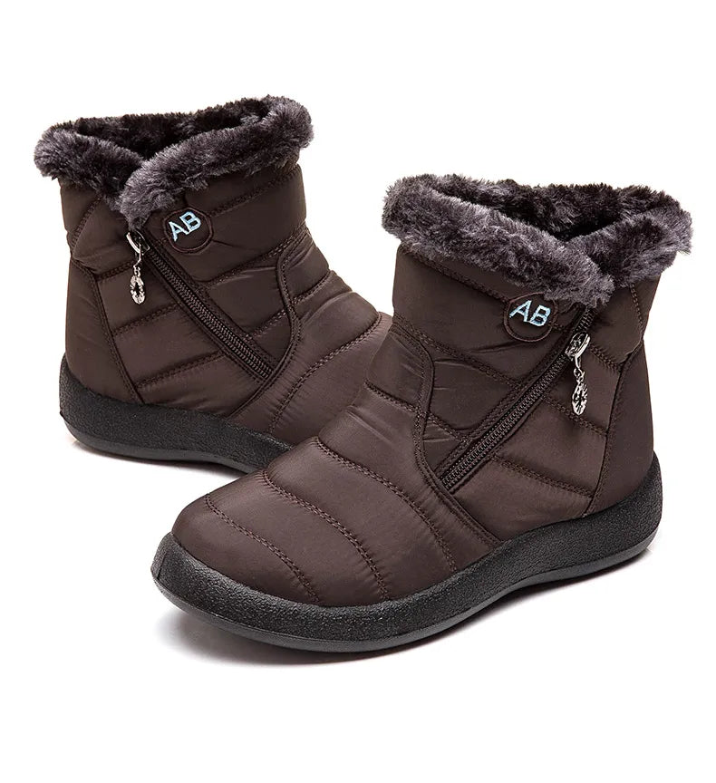 Women's Boots Women's Ankle Boots With Fur Winter
