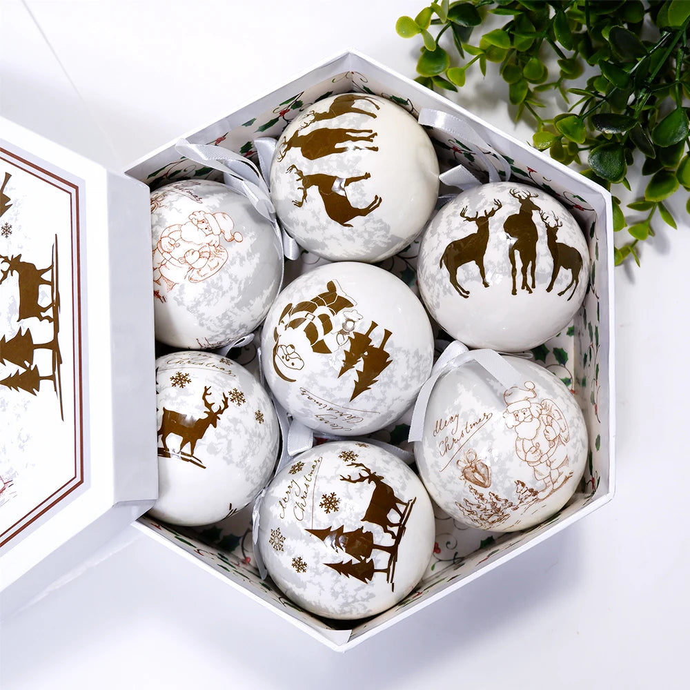 Bolas de Navidad, colgantes de Navidad, adornos para árbol, bolas multicolores, juego de decoraciones para fiestas en el hogar, Navidad, bolas de decoración navideña