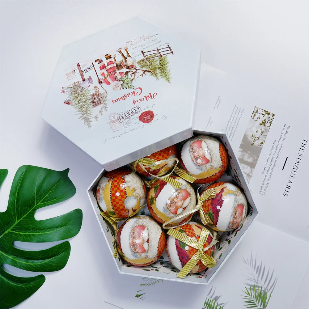 Bolas de Navidad, colgantes de Navidad, adornos para árbol, bolas multicolores, juego de decoraciones para fiestas en el hogar, Navidad, bolas de decoración navideña