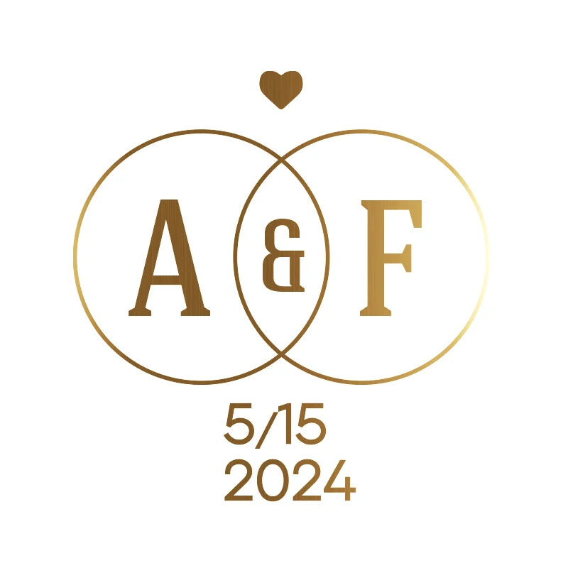 Gold Foil Clear Label Stickers Ideal For All Event Stationery.