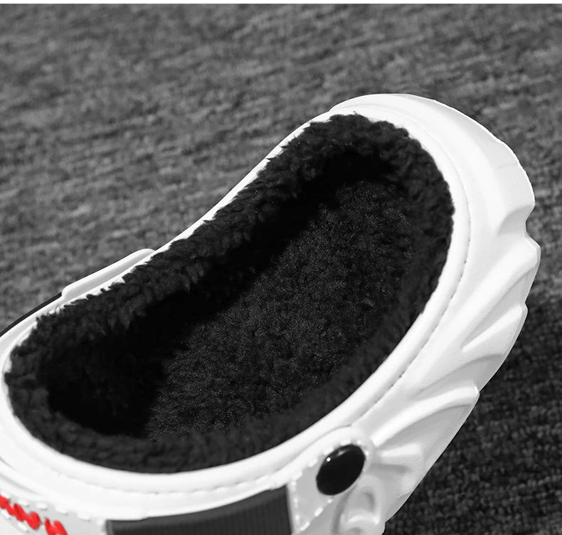 Winterliche Plüsch-Hausschuhe aus Fell – Warme, flauschige Hausschuhe