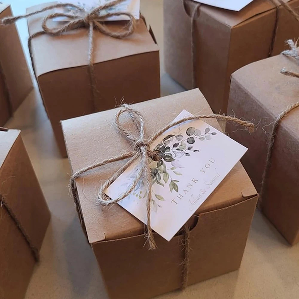 Etichette regalo personalizzate per ringraziamenti di matrimonio, 100 pezzi
