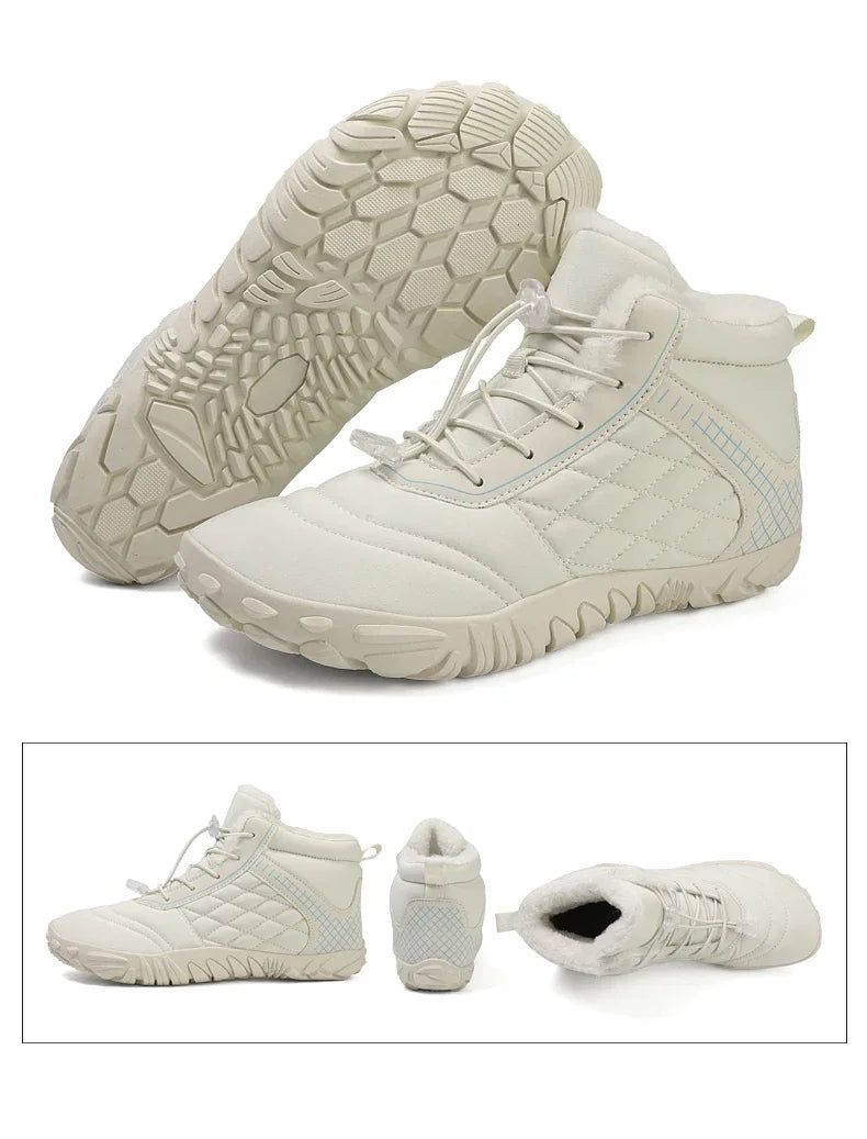 Nuovissimi stivali invernali da uomo o da donna, scarpe da neve antiscivolo da esterno a piedi nudi