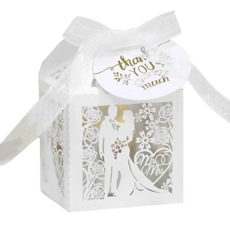 Candy Packaging Boxes for any Event Gift Box with Ribbons