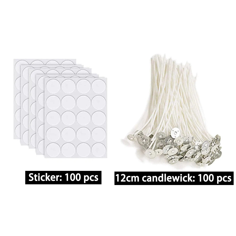 Kit per la fabbricazione di candele con fornello elettronico da 500 W, set di strumenti per principianti con crogiolo