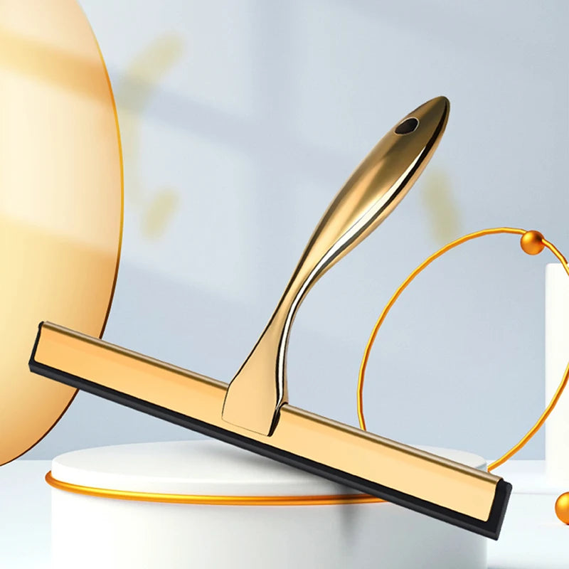 Tergivetro in acciaio inox con gancio per porte doccia, specchi del bagno.