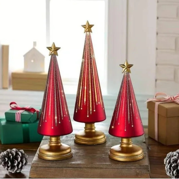 Adornos navideños, artesanía, regalo, decoración, resina, árbol de Navidad.